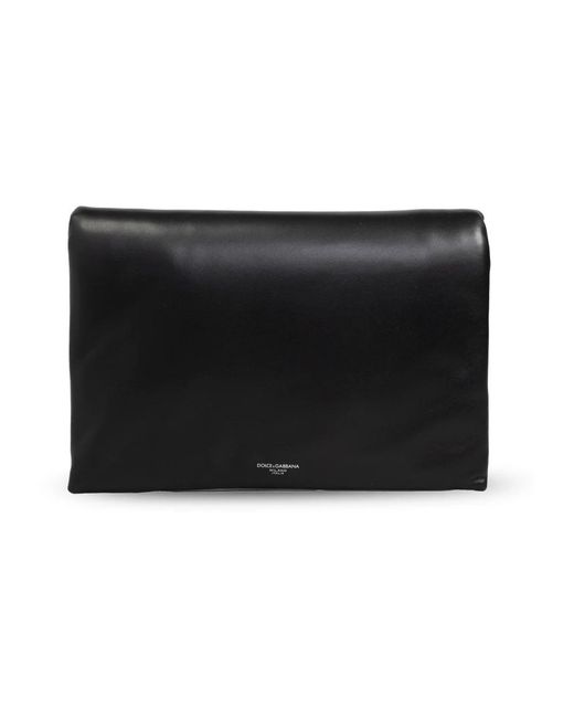 Dolce & Gabbana Black Clutches for men