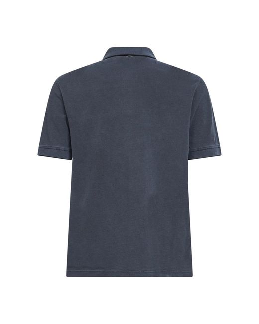 Herno Blue Polo Shirts for men