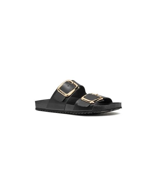 Sliders Geox en coloris Black