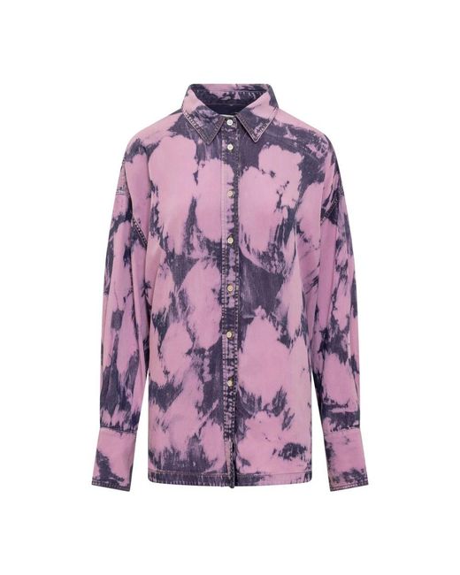 DARKPARK Purple Jacqueline over hemd