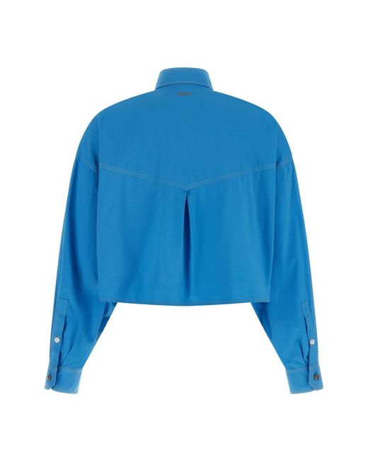 Shirts Versace de color Blue