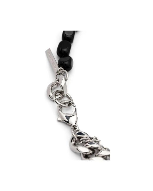 Dries Van Noten Black Necklaces for men
