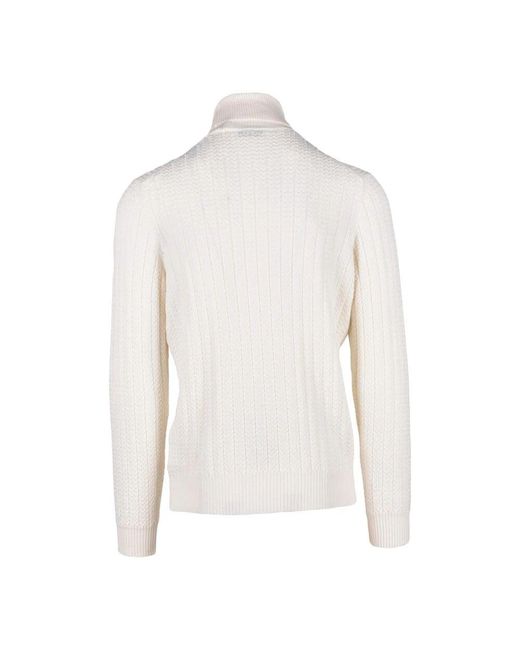 Gran Sasso Reiner wollpullover in White für Herren