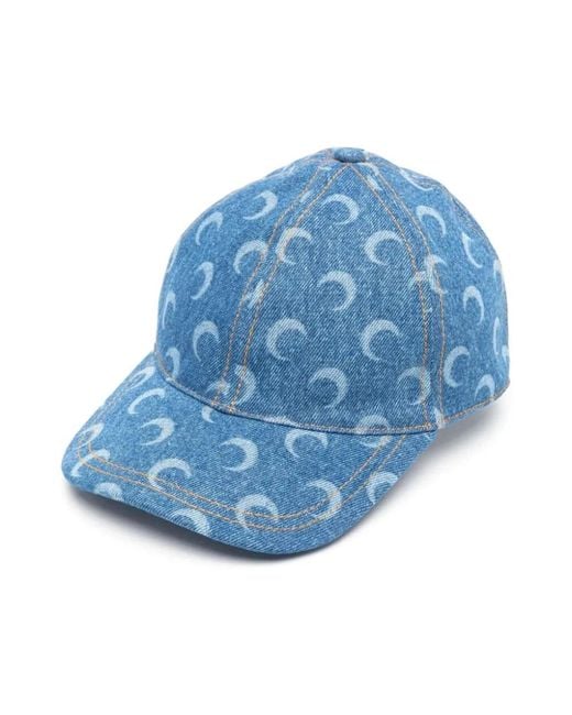 Caps di MARINE SERRE in Blue