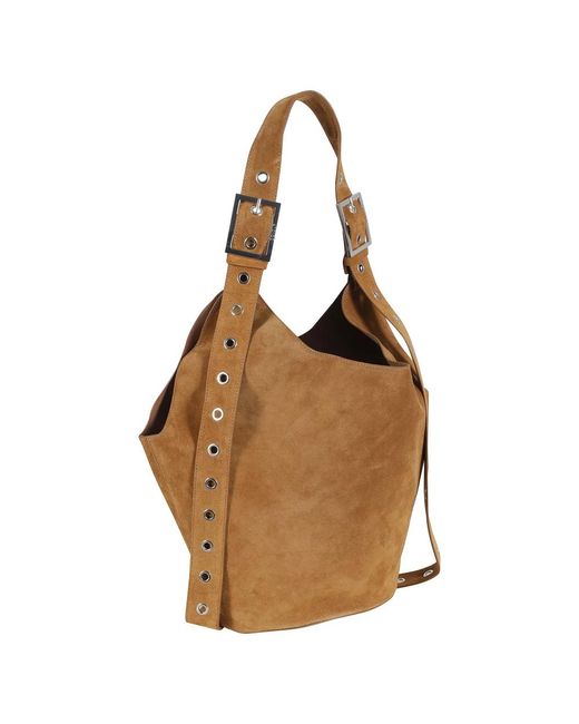 Dondup Brown Shoulder Bags