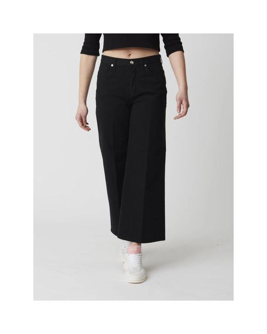 Nine:inthe:morning Black Wide Trousers