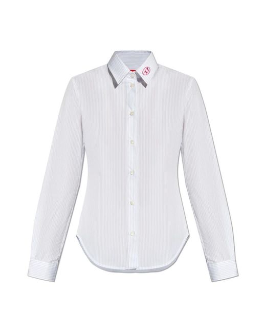 Shirts DIESEL de color White