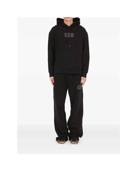 MM6 by Maison Margiela Black Hoodies for men