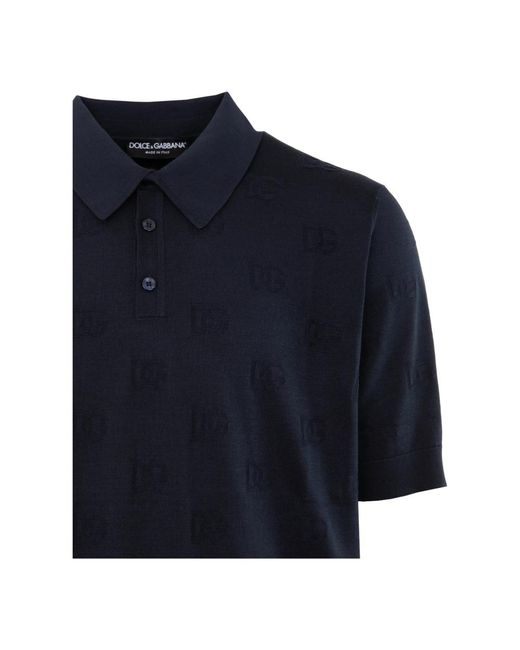Dolce & Gabbana Polo shirts in Blue für Herren