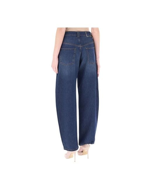 Pinko Blue Wide Jeans