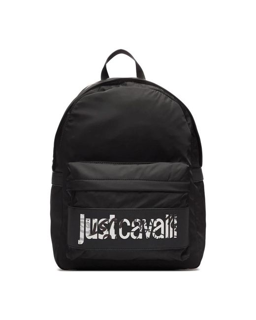 Just Cavalli Black Backpacks for men
