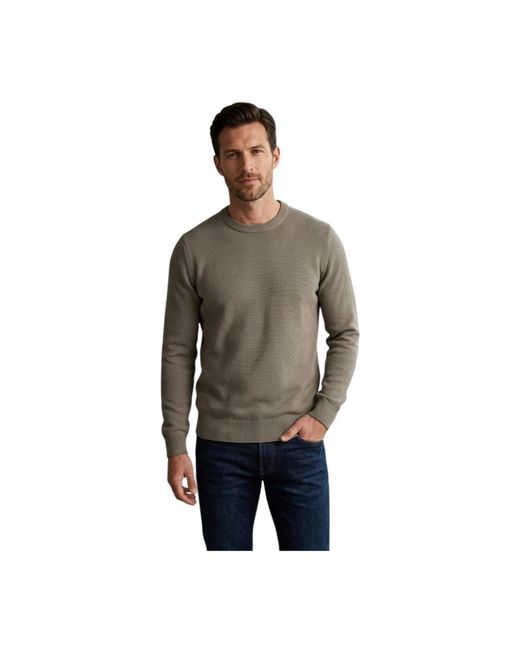 FILIPPO DE LAURENTIIS Gray Round-Neck Knitwear for men