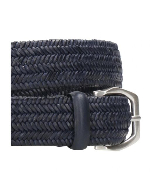 Orciani Belts in het Blue voor heren