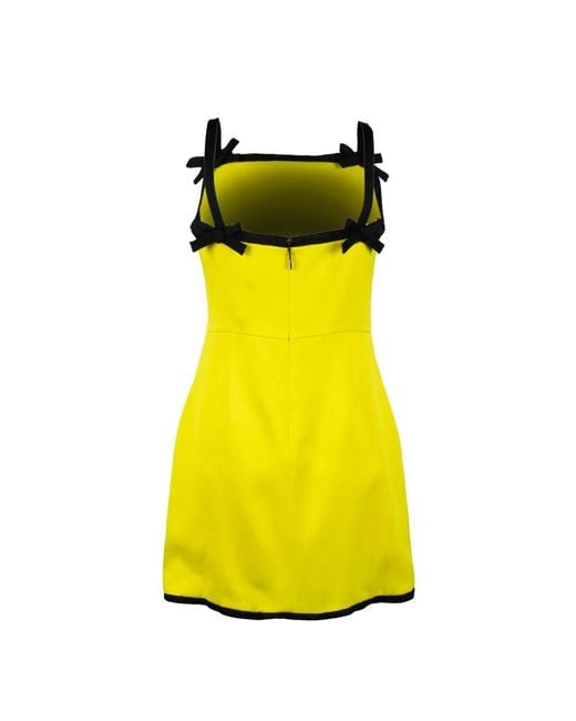 Dresses > day dresses > short dresses MSGM en coloris Yellow
