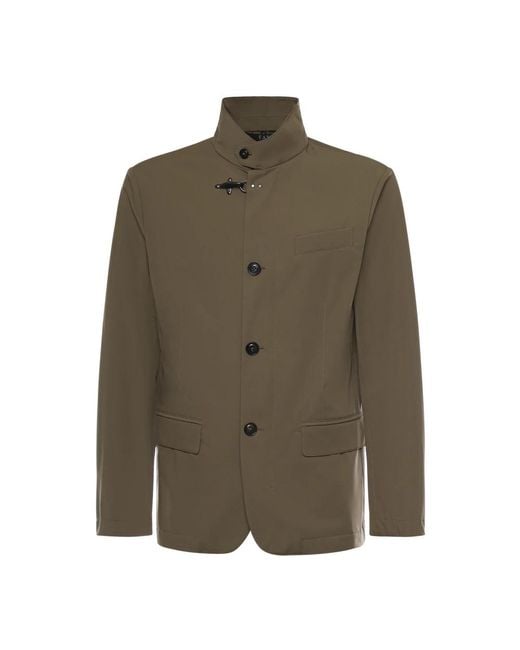 Fay Green Light Jackets for men