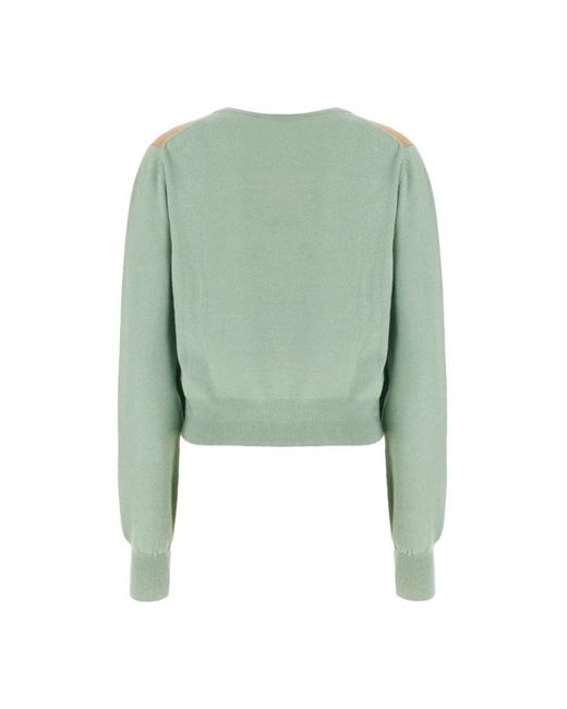 Ballantyne Green Cashmere Knitwear