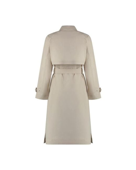 Woolrich Natural Trench Coats