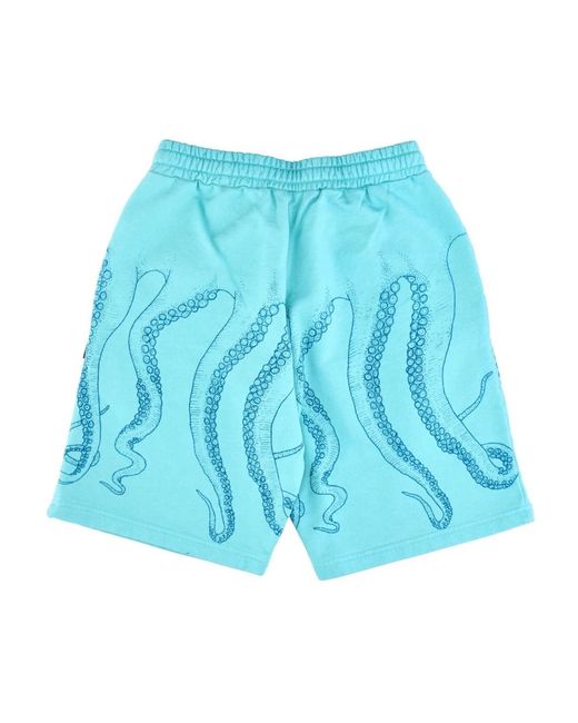 Octopus Blue Short Shorts for men