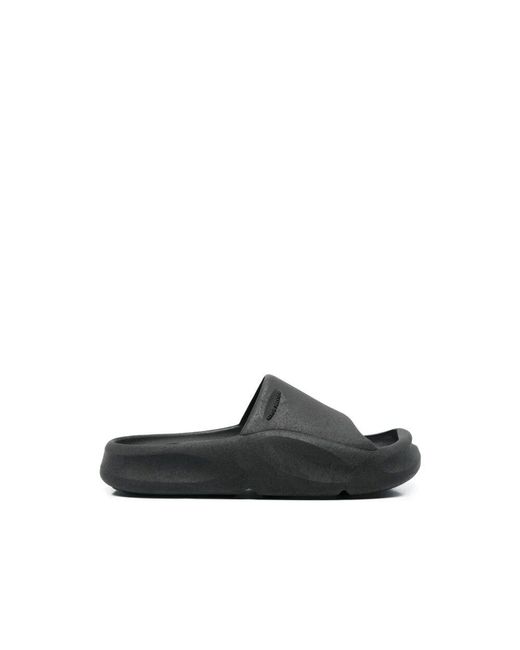Heron Preston Black Sliders