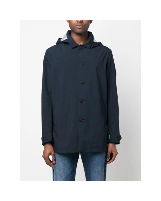 Save The Duck Benjamin Kapuzenparka in Blue für Herren