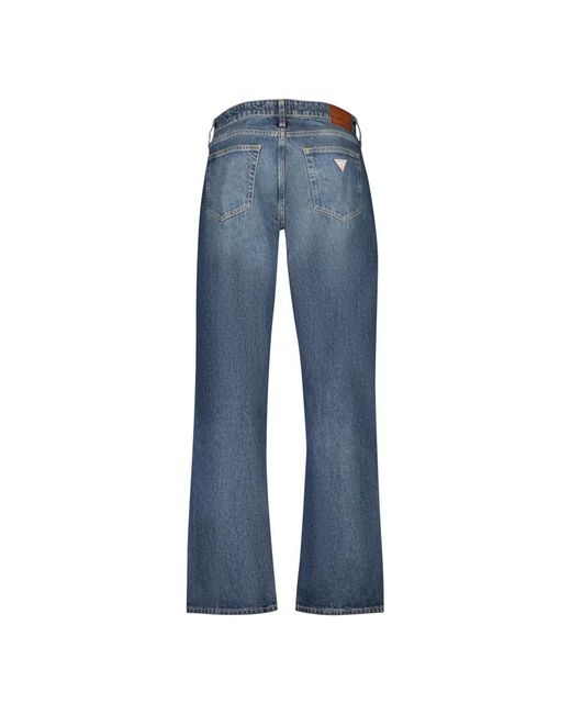 Guess Blue Straight Jeans for men