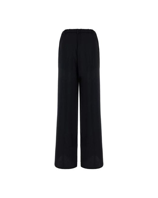 Gucci Black Wide Trousers