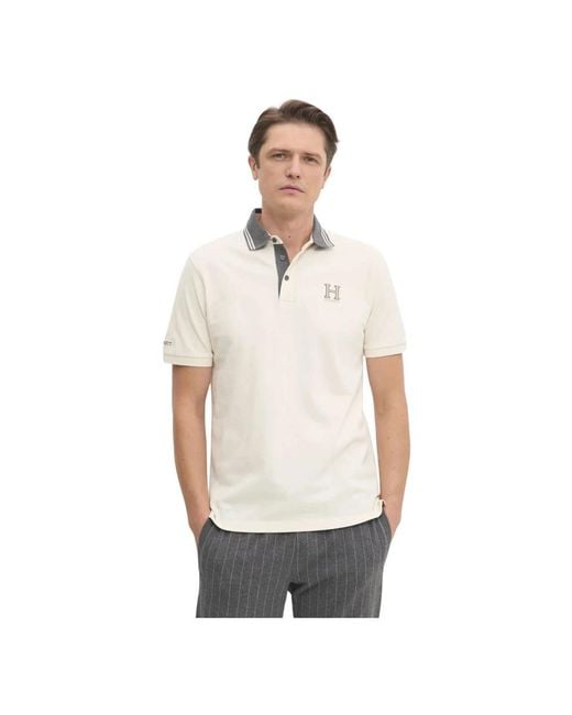 Hackett Heritage Polo in het White voor heren