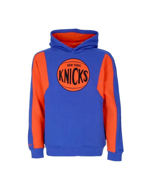 Hoodies Mitchell & Ness de hombre de color Blue