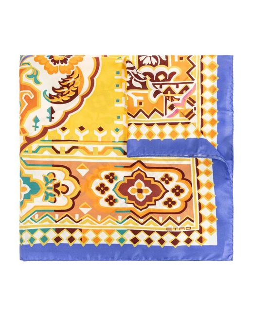 Silky Scarves di Etro in Yellow