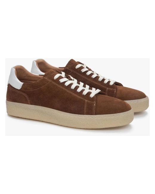 ESTRO Brown Sneakers for men