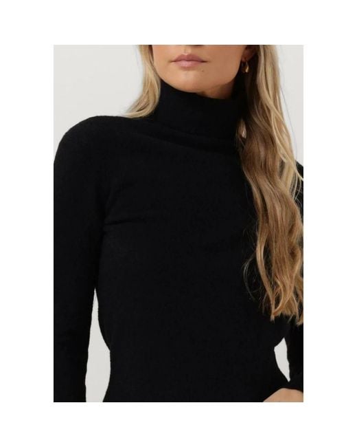 Catwalk Junkie Black Schwarzer Rollkragenpullover Kn Namara