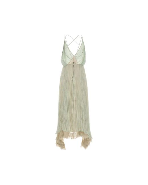 Alberta Ferretti Green Party Dresses