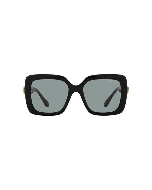Swarovski Brown Sonnenbrille, übergröße, quadratische form, sk6001 el sq