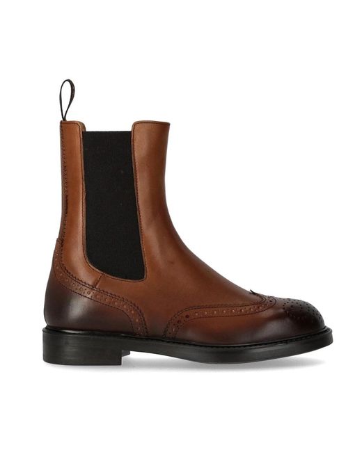 Doucal's Chelsea Boots in het Brown