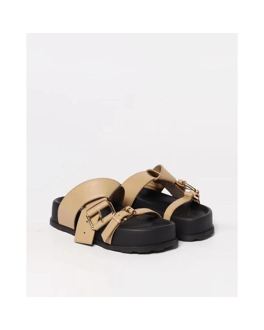 Sliders di Moschino in Natural