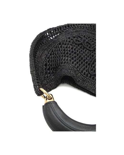 Chloé Black Schwarze Seiden- & Nylon-Taschen