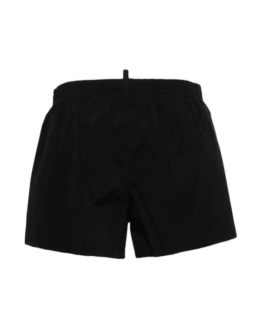 DSquared² Black Beachwear for men