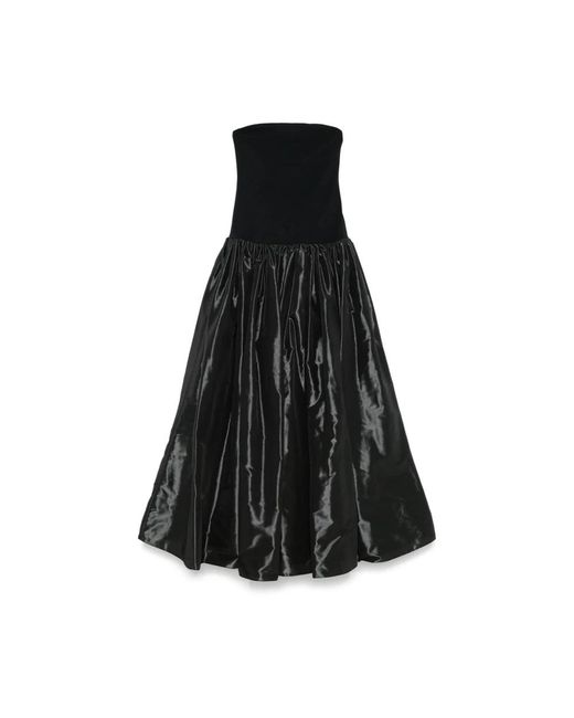Maxi Dresses Coperni de color Black