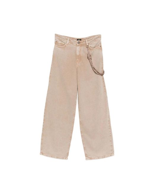 Loose-Fit Jeans Pinko de color Natural