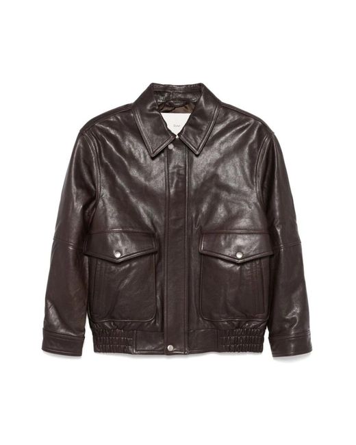 DUNST Brown Leather Jackets