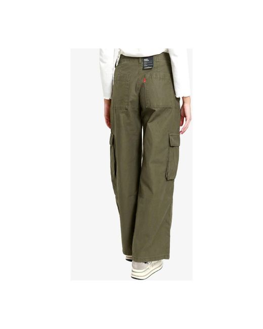 Levi's Green Baggy cargo jeans levi's