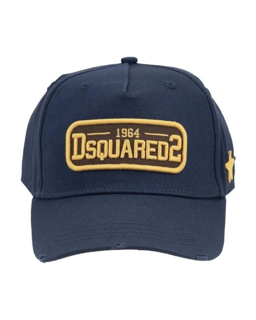 DSquared² Blue Caps