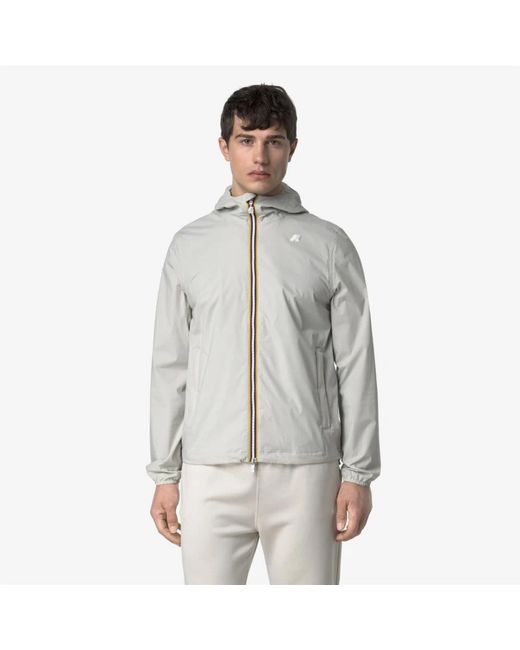 Light Jackets K-Way de hombre de color Gray