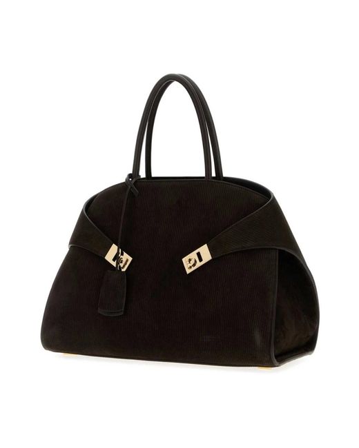 Ferragamo Black Handbags