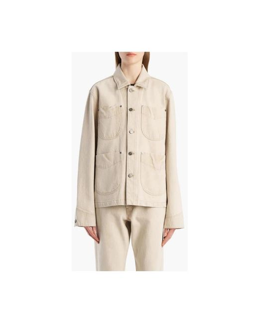 Khaite Natural Denim Jackets