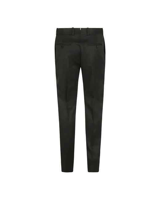 McQueen Black Suit Trousers for men