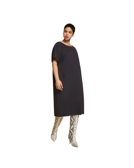 Marina Rinaldi Midi Dresses in het Black