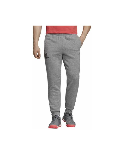 Adidas Herren Jogginghose Mit Seitenstreifen in Gray für Herren