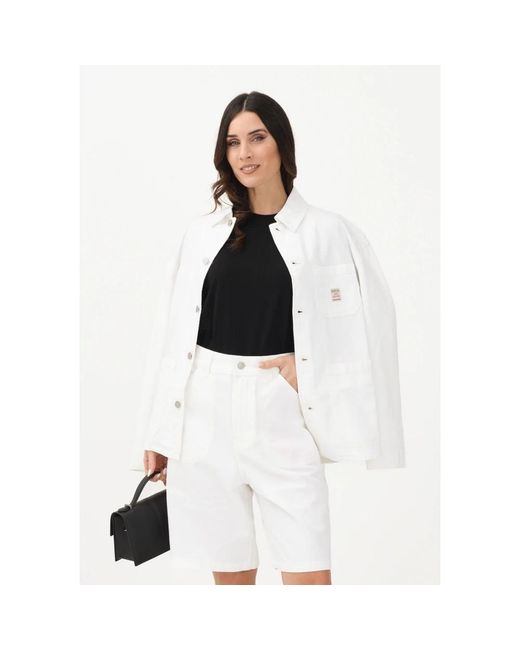 Light Jackets DIESEL de color White