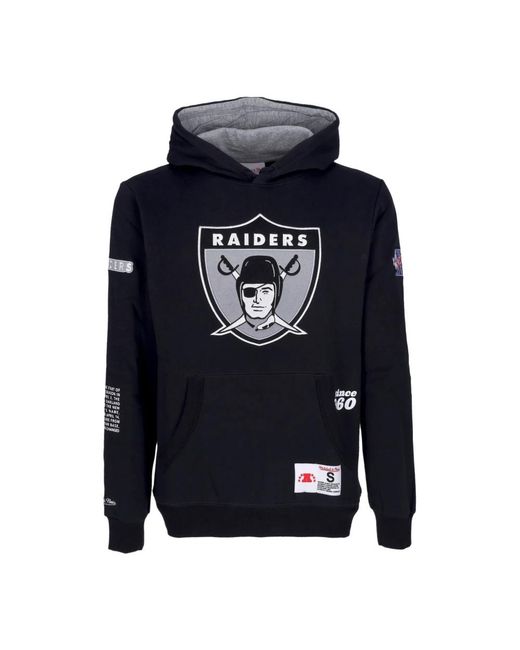Mitchell & Ness Hoodies & Sweatvesten ,Zwart ,Katoen Nfl Team Origins Fleece Hoodie in het Blue voor heren